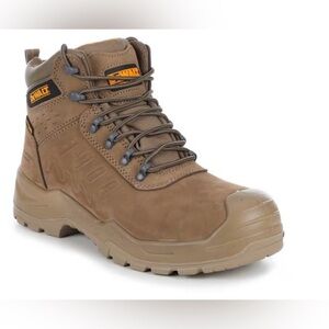 DeWalt Bowman Steel Toe Men's Tan Safety Boots Size 10.5 Wide